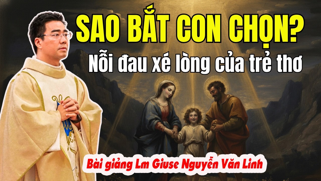 2 Lá Thư Đẫm Nước Mắt Của Con: Cảnh Tỉnh Về Ly Hôn | Bài Giảng Lm Giuse Nguyễn Văn Linh
