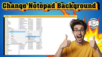 Achtergrond wijzigen in Kladblok | Tutorial voor aangepaste kleuren (2025)