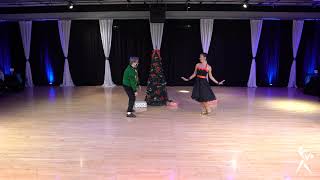 Winter Showcase 2021 - Warrick & Sarah - East Coast Swing Spotlight