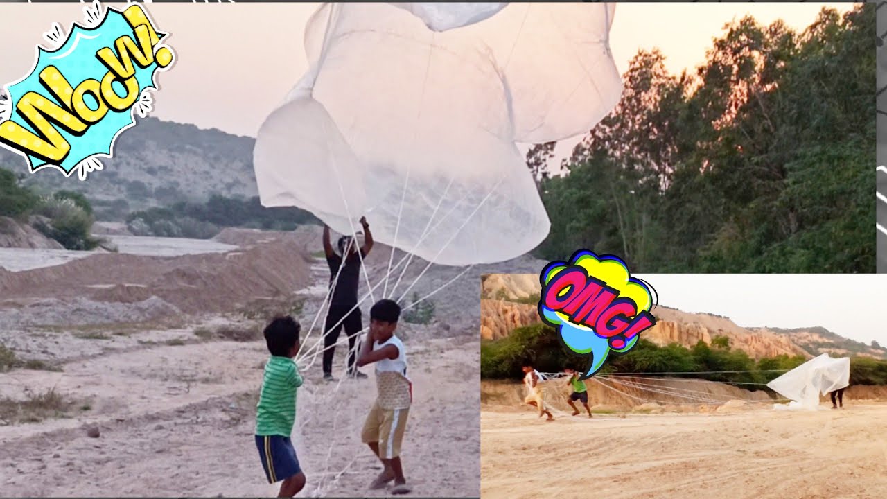 Parachute Parachute making in tamil YouTube