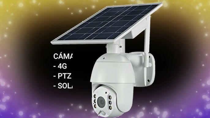 Cámara de Vigilancia Solar 4G Exterior IP66 360º - Smartfy