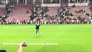 Markus Gisdol maç sonu vedalaştı adeta Samsunspor 1-1 Alanyaspor maç sonu büyük sevinç Resimi