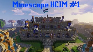 So I Started A Hardcore Ironman... | Minescape HCIM #1