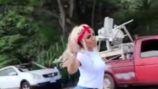 Shenseea Doing the Neko Walk