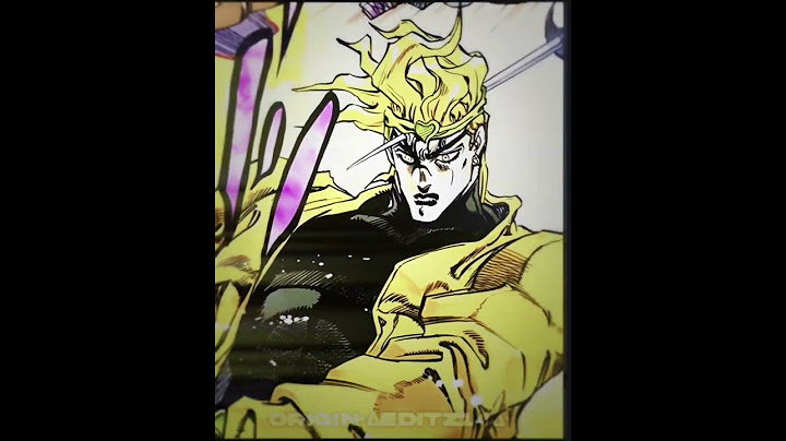 The best time stop user in JoJo [ DIO AND DIEGO BRANDO - JOJO - MANGA  - EDIT ]