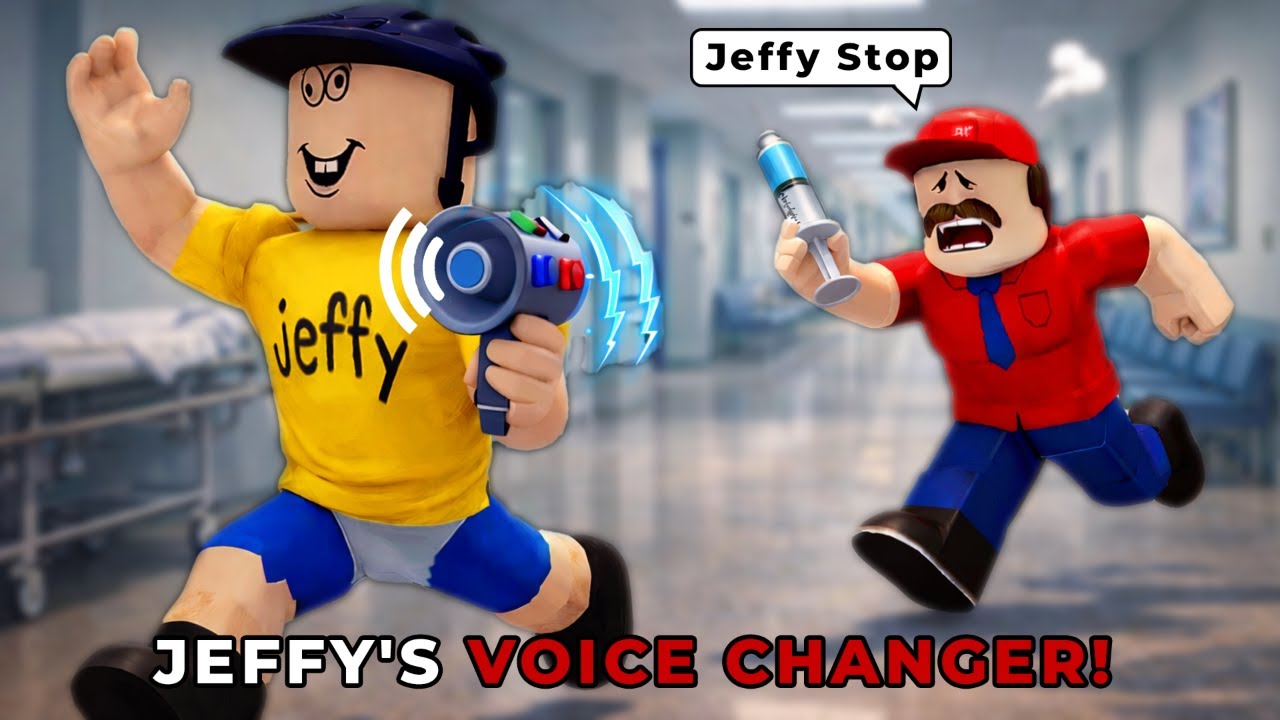 SML ROBLOX: Jeffy Voice Change! ROBLOX Brookhaven 🏡RP - Funny