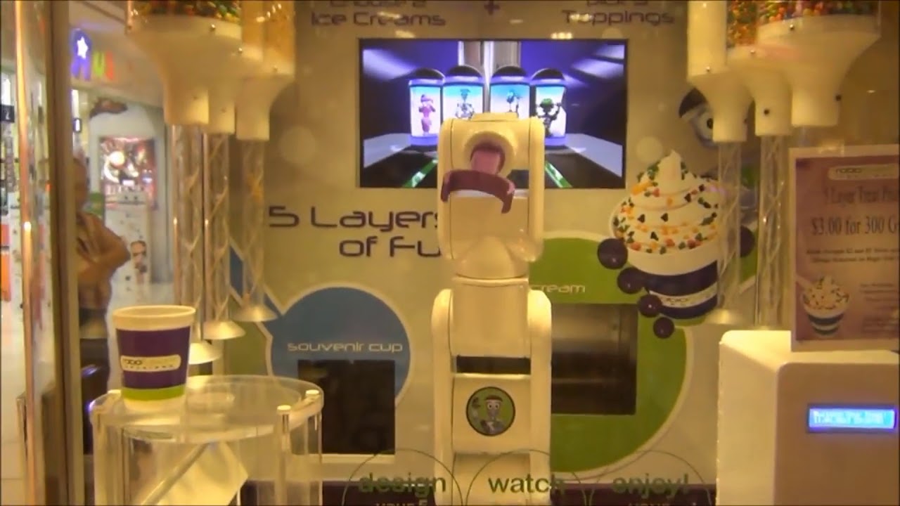 Robofusion- Ice cream machine