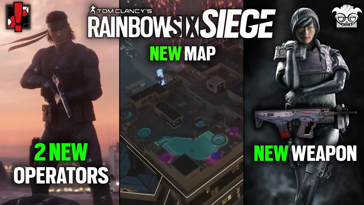 Rainbow Six Siege Leaks & Confirmed Info (Year 11) - YouTube