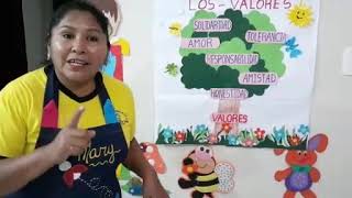 los VALORES HUMANOS explicado para niños [material para niños de nivel inicial y primaria]