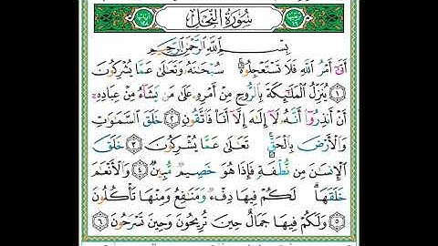 سورة النحل الصفحة ٢٦٧