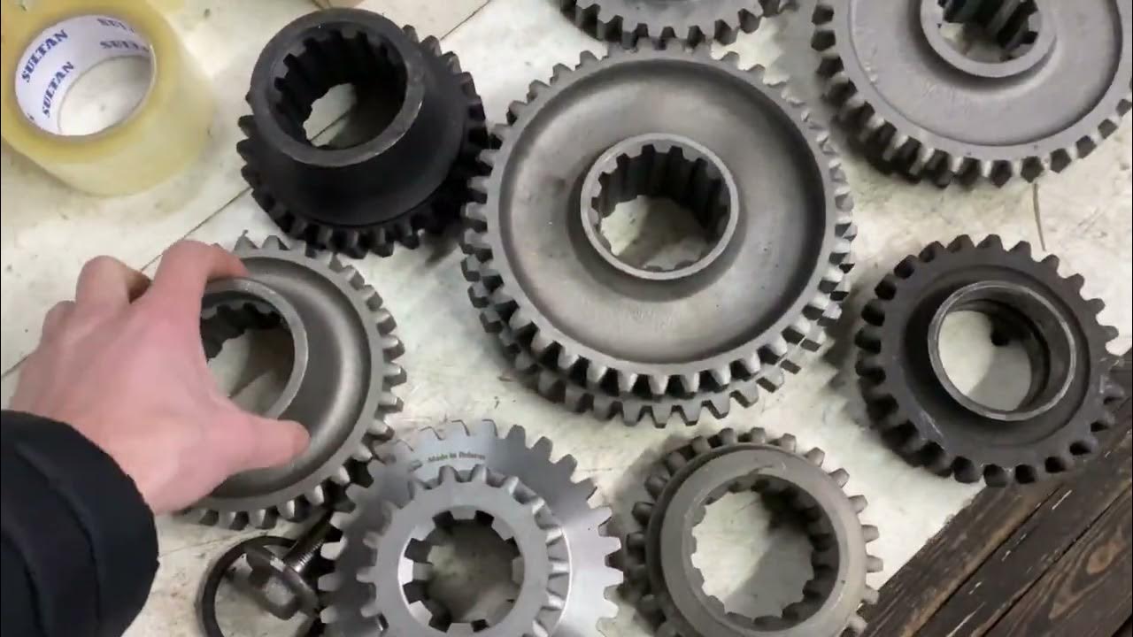 Как снять шестерню 3 передачи юмз