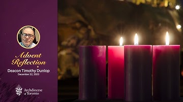 Reflection for the Third Friday of Advent (December 22, 2023)
