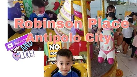 Isaac  and  Ate christine Pasyal time & playtime // Robinson place Antipolo City