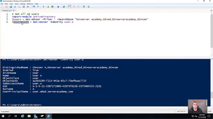 Active Directory automation with PowerShell