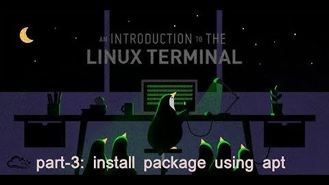 How to install software/package using terminal with apt in Ubuntu/Debian based Linux distros