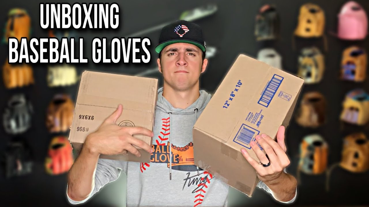 Ball Glove King Live: Unboxing 4 Baseball Gloves - YouTube