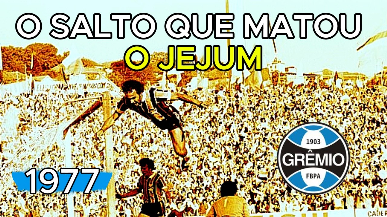 GRÊMIO 1977: O sacrifício de André Catimba que acabou com 8 anos de jejum.