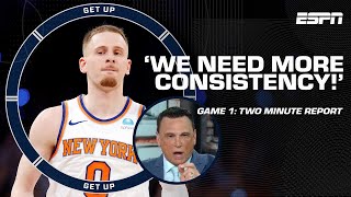 Tim Legler calls for 'CONSISTENCY IN THE GAME' after KnicksPacers Game 1 MISSED CALLS | Get Up