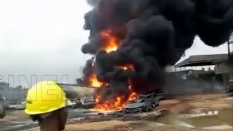 Vehicles, Property Destroyed As Pipeline Explodes In Ijegun Lagos - FX7News