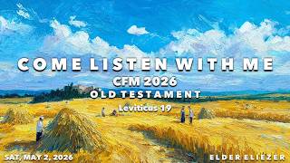 Week 18 Day 6 | Holy As the Lord Is Holy | Leviticus 19  #comefollowme #lds #oldtestament