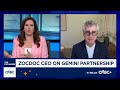 Zocdoc CEO on Gemini partnership: Opening our infrastructure to third party players