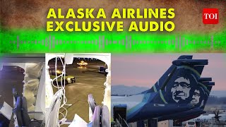ATC Audio captures Alaska Airlines Pilot Sounds Alarm after Window blows off flight 1282 Boeing 737