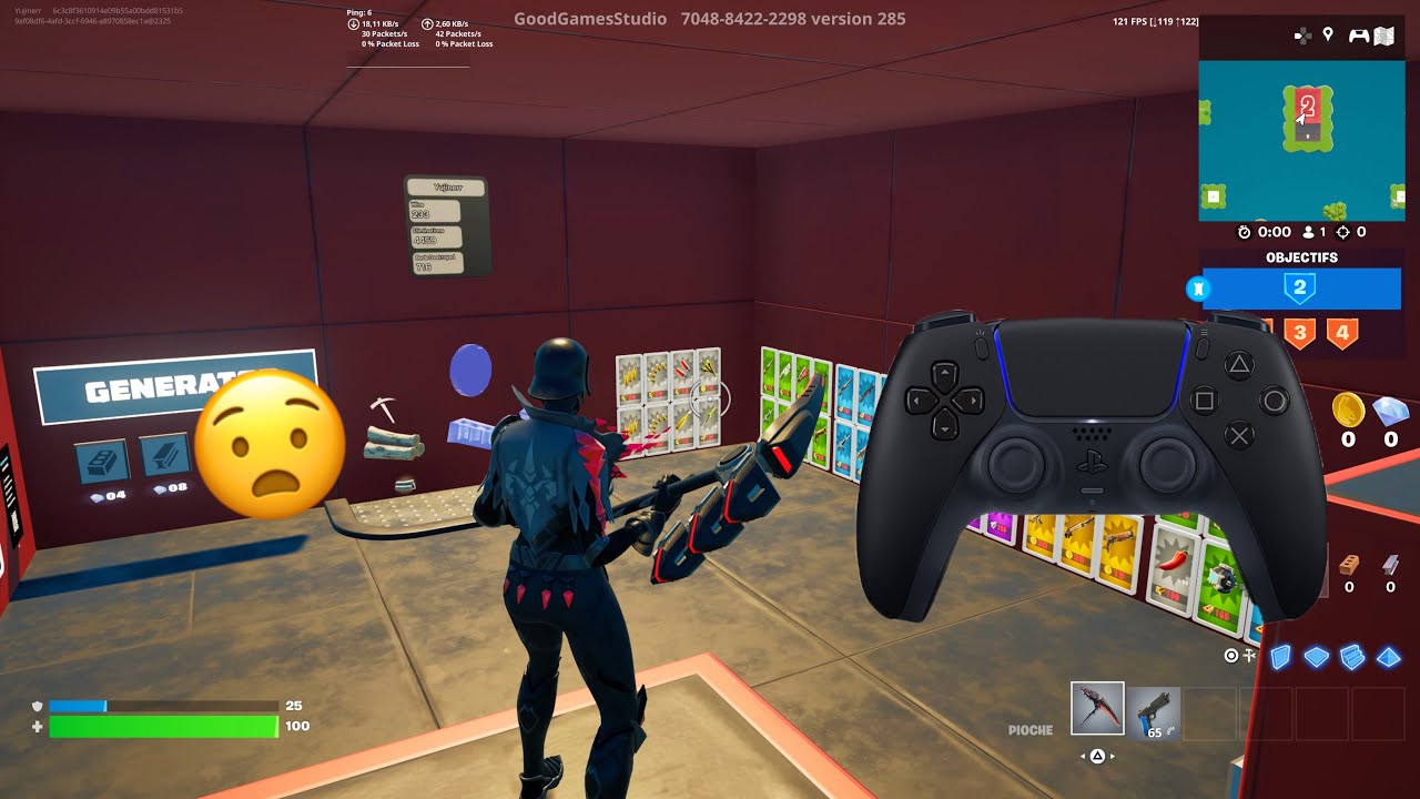 Fortnite Bedwars Gameplay PS5 Controller - YouTube