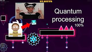 quantum processing 100% (new hardest)