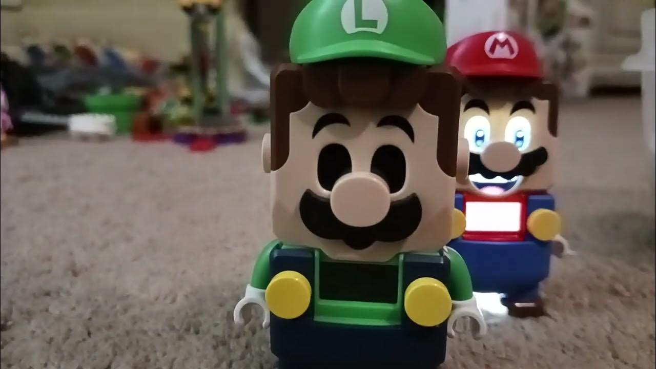 how to replace Lego Mario Lego Luigi's batteries YouTube