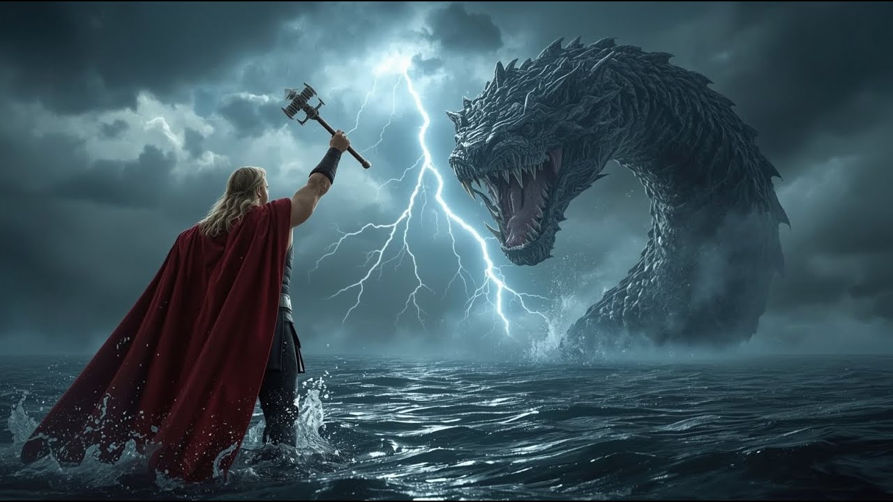 Jormungandr | The Serpent That Encircles the World