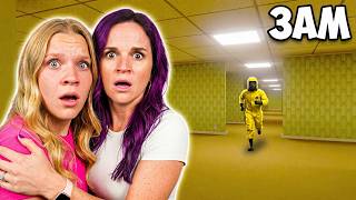 SURVIVING THE REAL BACKROOMS AT 3AM... (TRAPPED)