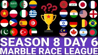 Marble Race League Season 8 DAY 6 Marble Race in Algodoo
