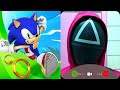 Sonic Dash Vs Squid Game Call Prank 