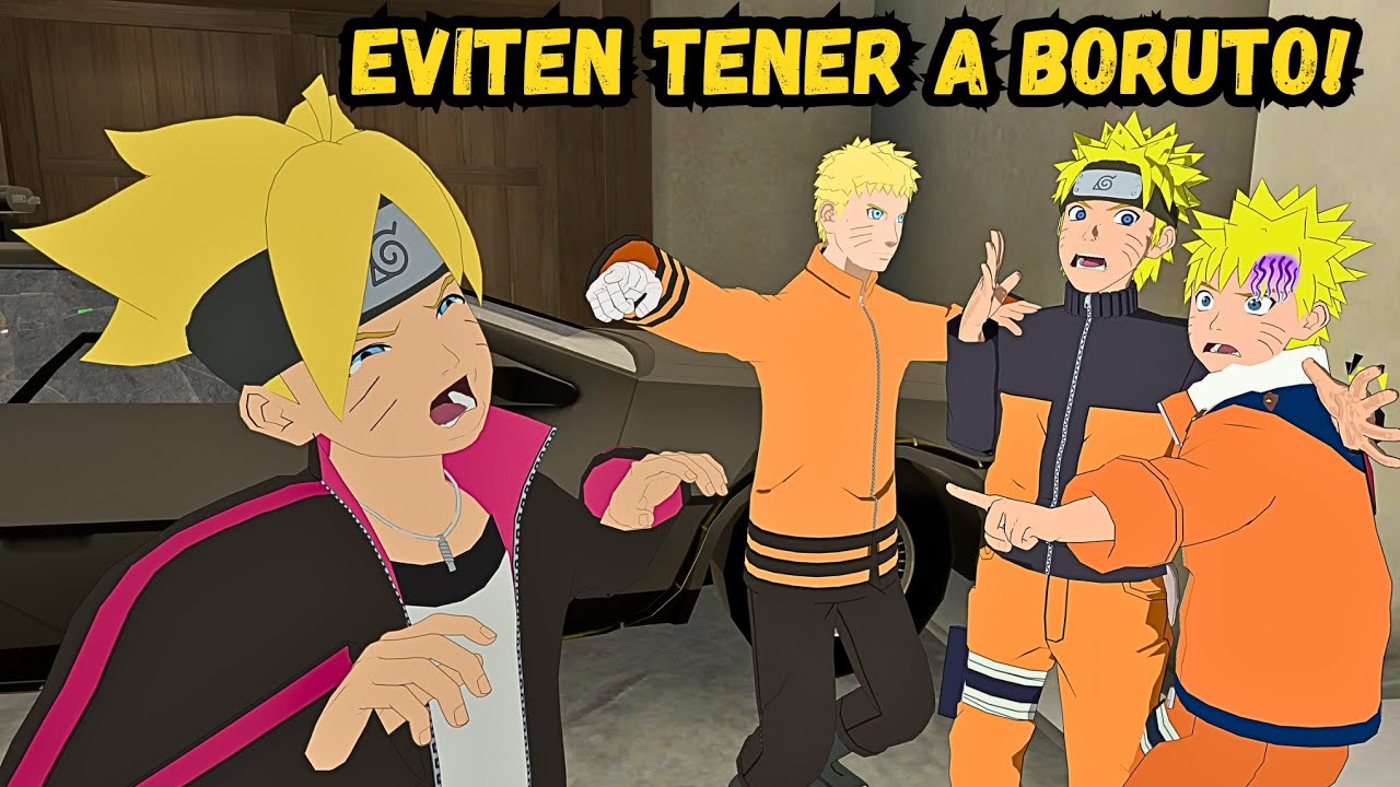 Naruto viaja al pasado para evitar el nacimiento de Boruto 🤣🤣