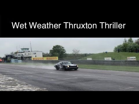 2023 CSCC Thruxton Review - Wet & Wild Fun In Our Jaguar XJS…Silverware Awarded For Our Efforts!