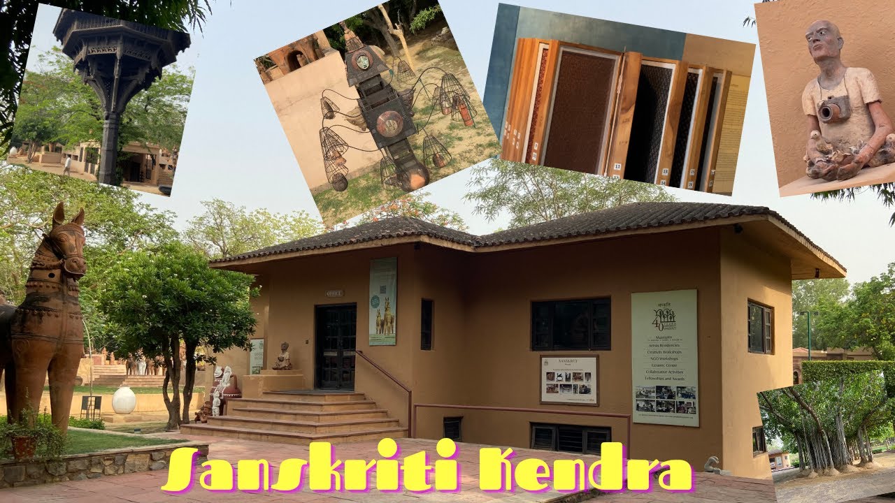 Sanskriti Kendra Delhi🧐Art | heritage | craftsmanship | Museum | architecture | Terracotta | Textile