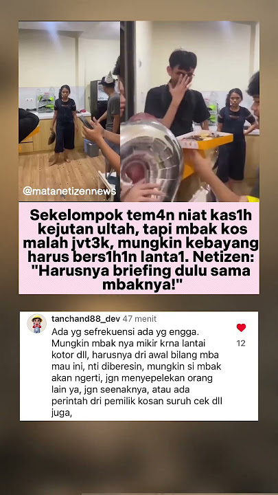 kebayang harus bersihin lantai lagi