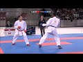 Karate 1 Madrid 2019. Final. Sajad Ganjzadeh (IRA) vs. Danylson Jacquet (FRA)