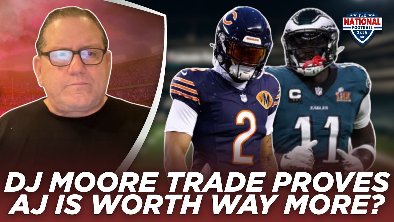 DJ Moore Trade PROVES A.J. Brown Is Worth a 1st + 3rd MINIMUM | Lane Johnson Wants Maxx Crosby