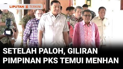 Setelah Surya Paloh, Giliran Pimpinan PKS Temui Menhan Sjafrie Sjamsoeddin, Bahas Apa? | Liputan 6