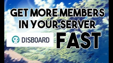 GROW YOUR DISCORD SERVER FAST | Disboard Bot Showcase