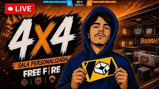 😈 FREE FIRE AO VIVO 🔥 SALINHA 4X4 🔥 LIVE FF
