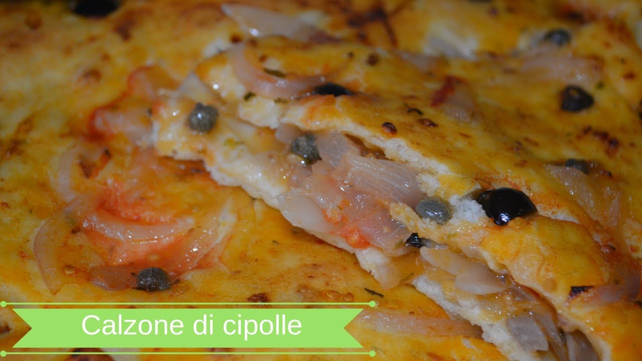 Calzone di cipolle rosse di Acquaviva