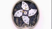 QXM228BRH Seiko Melodies in Motion Clock - Dropping Dial & Trumpeters Over  a Starry Night Sky & City - YouTube