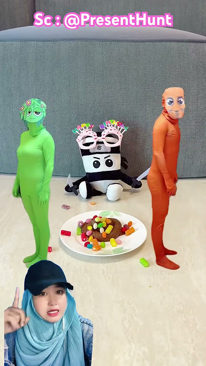 Kue ulang tahun spesial untuk AsaShiNo CaPuCiNo ⁉️😬 @PresentHunt #shorts #funny #dubbing