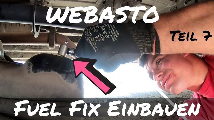 Einbau Webasto Fuel Fix Tankentnehmer (RAW Footage) 