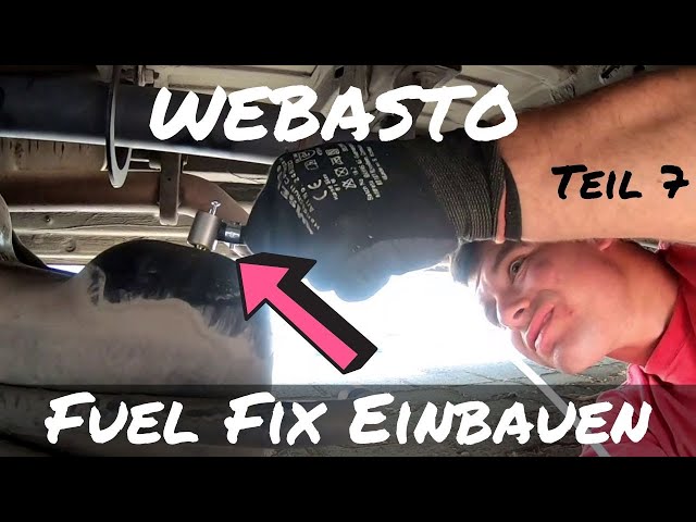 Webasto Fuel Fix Tankentnehmer einbauen