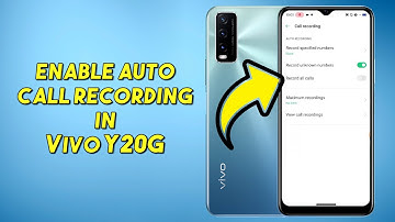 How to Enable Auto Call Recording in Vivo Y20G 2021 l Automatic Call Recording in Vivo Y20G