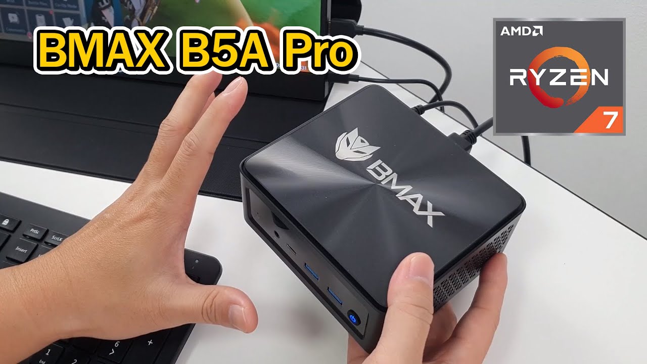 Full Review] BMAX B5A Pro, a tiny computer with powerful specs for