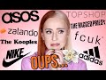 Big haul  topshop the kooples asos zalando